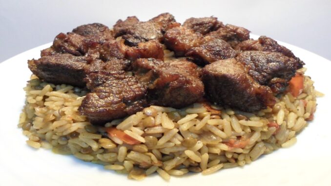 rice-meat-beef