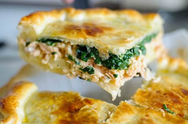 Salmon Spinach