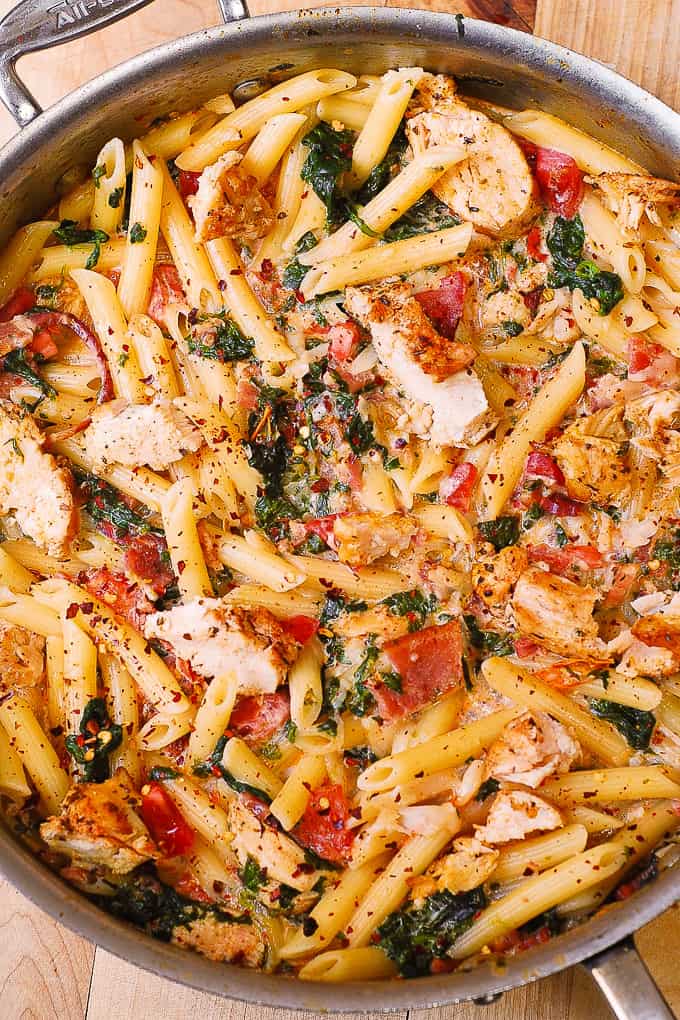 Chicken Bacon Pasta