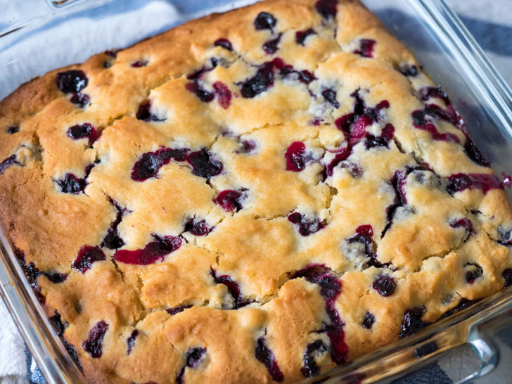 Buttermilk Blueberry Breakfast Cake