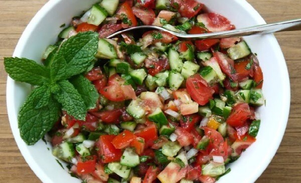 Salade Tomate Concombre